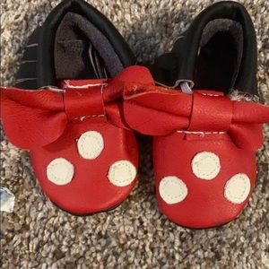 custom baby minnie mocs